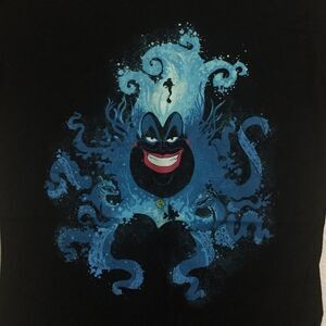 Teefury Disney Ursula Little Mermaid T Shirt Tee